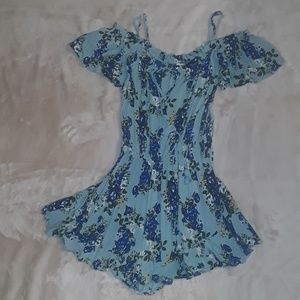Teal Romper